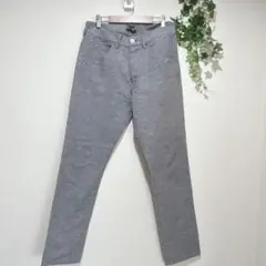 【チャオパニック】 メンズ　スラックスパンツ グレー M 日本製