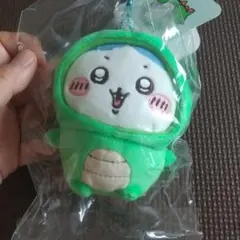 ナガノキャラクターズ きょりゅくんを被ったハチワレマスコット ちいかわ