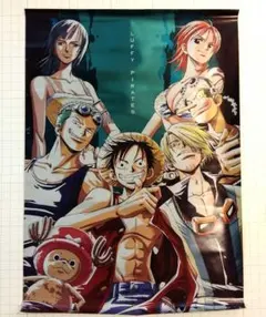 ONEPIECE クリアポスター 希少 レア 当時物 レトロ ゾロ サンジ - メルカリ