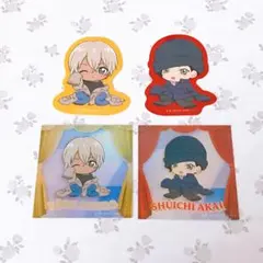 名探偵コナン　ちぢませ隊ステッカーコレクション2 安室透　赤井秀一