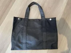 ブラックデニムビジネスバッグ メンズバッグ　トートバッグ　レディースバッグ