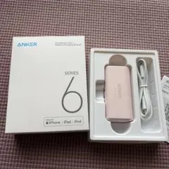 Anker アンカー　モバイルバッテリー　ピンク　箱無し