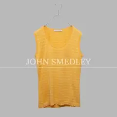 JOHN SMEDLEY｜ボーダーカットソー　シルク100％のサムネイル