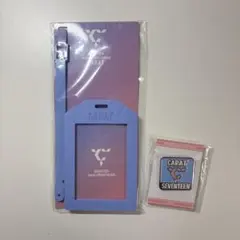 SEVENTEEN FC限定 トレカケース バッジ