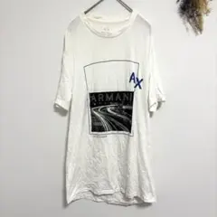 Armani Exchange グラフィック　Tシャツ　オーバサイズ
