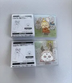 ちいかわアクリルシーンクリップ2個セット