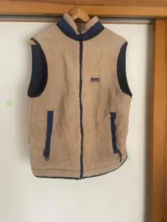 u*a様 90s patagonia レトロx ベスト　ナチュラル　USA製 X
