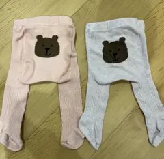 BabyGAP ベビータイツ 2点セット ピンク パープル