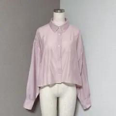 ローリーズファーム シアー シャツ ピンク