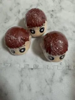 キャラクター頭部カプセルトイ 3個セット
