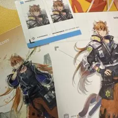 アークナイツ　イラストカード　ポストカード　ウィンドスクート