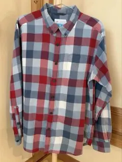 Columbia チェック柄 長袖シャツ Lサイズ