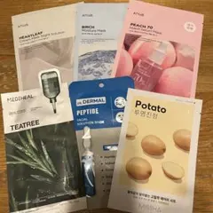 Anua/Mediheal/Dr.Dermal/Missha マスク 5枚セットのサムネイル