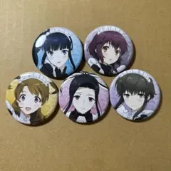 元祖！バンドリちゃん Roselia 缶バッジ 5個セット+ステッカー - メルカリ