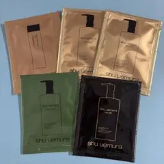 shu uemura クレンジングオイル サンプルパック 5種類