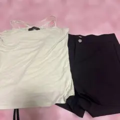 夏服まとめ セシルマクビーキャミソール ショートパンツ CECIL McBEEのサムネイル