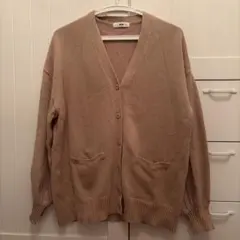 WEGO ベージュ カーディガン