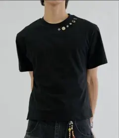 EPNK エンベリッシュトボタンサイドスリットT