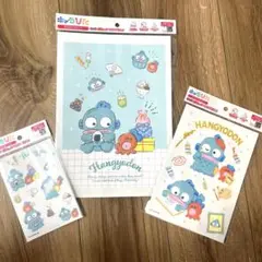 【新品】サンリオ ハンギョドン アイロンプリント キャラぴた 3点セット まとめ