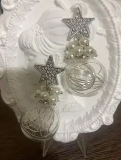 星のアクセサリー⭐︎ピアス、イヤリング対応