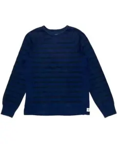 大きめ カナダ製 レイニングチャンプ ボーダー スウェット トレーナー