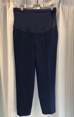 UNIQLO スマートアンクルマタニティパンツ XL NAVY