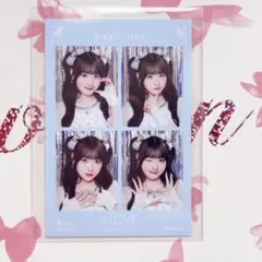 イコラブ　＝LOVE 齋藤樹愛羅　4カットフォトカード　宝石衣装　きあら