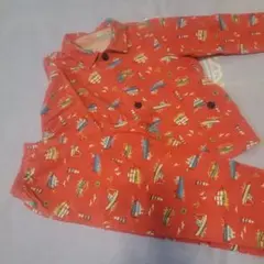 コンビミニ　パジャマ 120 綿100% ネル　＊難あり