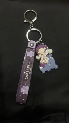 ポップマート　スカルパンダ　ラバーストラップ　ポップランド限定