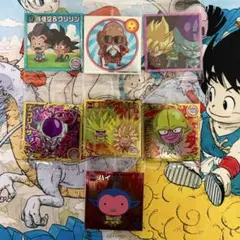 ドラゴンボール 超戦士シールウエハース　超 激闘の記憶10th 7枚セット