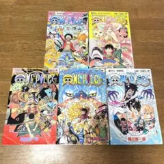 【美品】ONE PIECE 62～65・68巻