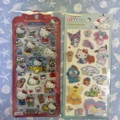 ぬ*。様 サンリオ シール　ドロップジェリーシール　ふんわりフェルトシール 2点