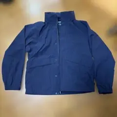 UNIQLO ウィンドプルーフスタンドブルゾン　　ネイビー　Lサイズ