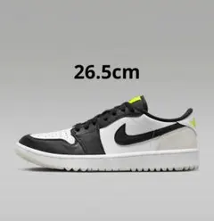 NIKE AIR JORDAN 1 LOW GOLF ブラック ボルト 26.5