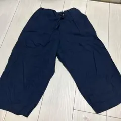 130cm ネイビー 長ズボン ウエストゴム
