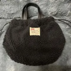 ボア トートバッグ