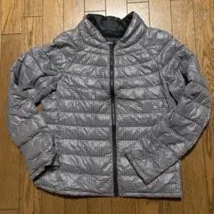 UNIQLO チェック柄 ダウンジャケット M