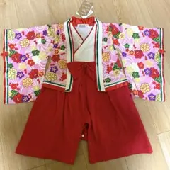 袴ロンパース80センチ