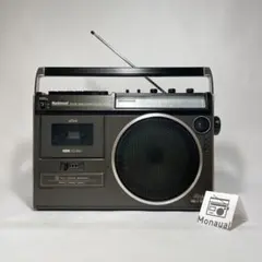 National／ラジカセ／RX-2350／メンテナンス済み／メンテセット付属