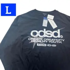 ODSD オッドスタジオ　韓国ブランド　ロンT 黒　長袖Tシャツ　Lのサムネイル