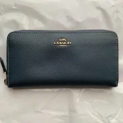 coach長財布ラウンドファスナー