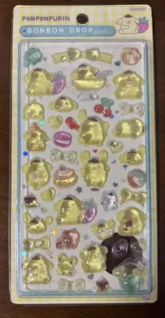 ボンボンドロップシールセット6枚