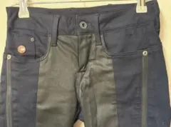 G-STAR RAW スキニーデニム 異素材切替 29 レディース