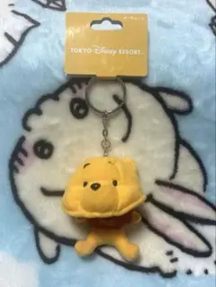ディズニーリゾート☆ファンキャップ　キーチェーン　プーさん