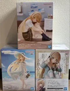 【新品】お隣の天使様にいつの間にか駄目人間にされていた件フィギュア椎名真昼 3種