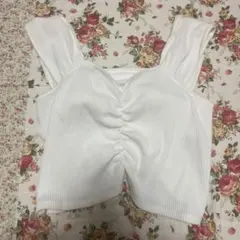 ノースリーブ タンクトップ カップ付き