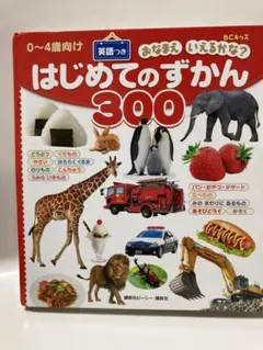 はじめてのずかん300 : BCキッズおなまえいえるかな? : 英語つき : …