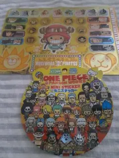 ONE PIECE ミニステッカー 　ワンピースシールまとめ売り
