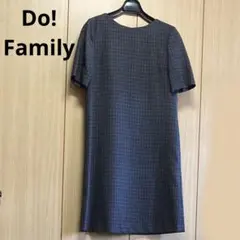 Do!Family ワンピース グレー ウール 半袖 ドゥファミリィ