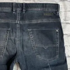 Diesel ディーゼルニットデニムデザインショートパンツ30インチ中古